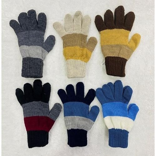 Cemal Çocuk Garson Triko Örme Eldiven 9-12 Yaş (12 Li)