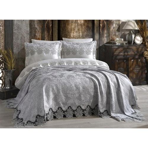 Kasso Home Krc0537 Oslo Çift Kişilik 6 Parça Pike Takım Seti 240 X 250 CM