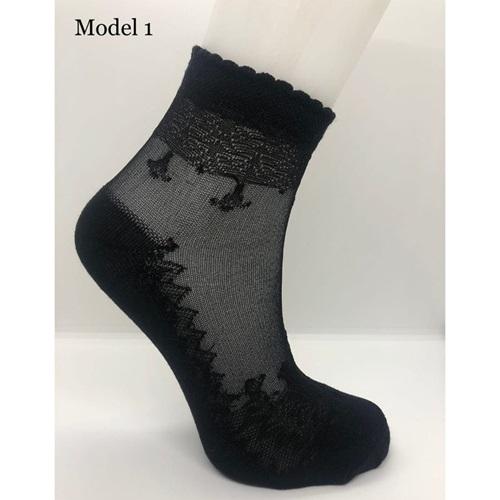 İlbaş 0032 Bayan Parfümlü Tüllü Likralı Patik Çorap