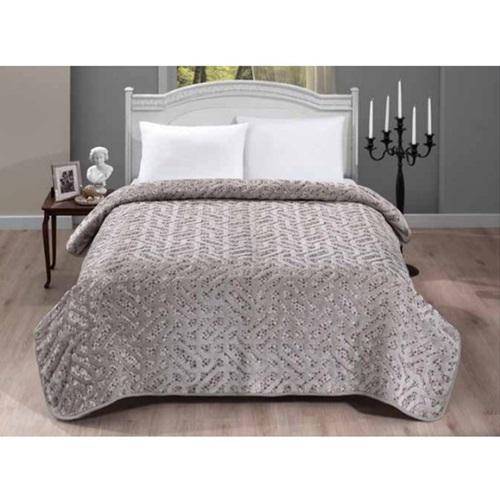 Mink Premium Çift Kişilik Welsoflu Kutulu Battaniye 220x240 Cm