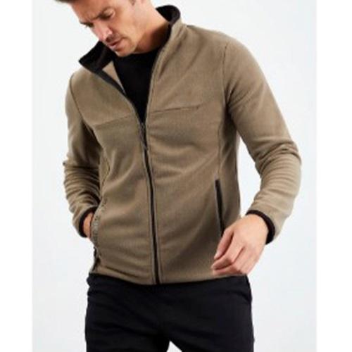 Erkam Ps 4816 Erkek Polar Nike Baskılı Fermurlı Caket S-2XL