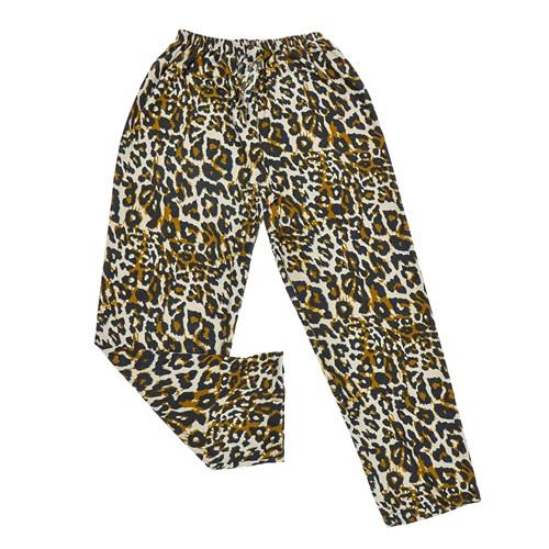 Rengoo 1085 Bayan Yumuş Baskılı Pijama Tek Alt M-2XL(4 Lü)