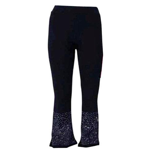 Meleğim Life 5511 Kız Çocuk Fitili Taşlı Kemerli İspanyol Tayt 9-12 Yaş