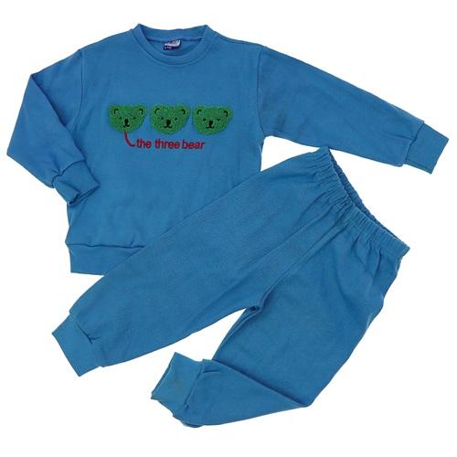 İbocan Erkek Çocuk Ribana Sıfır Yaka 2 Li Takım 3-6 Yaş