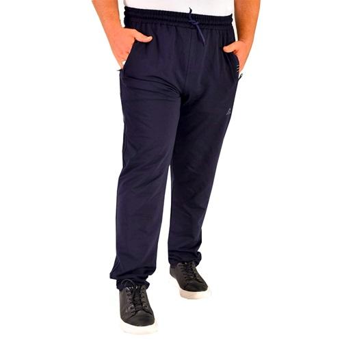 Pandomim 131 Erkek Battal Likralı Klasik Nakışlı Eşofman Alt 2XL-5XL