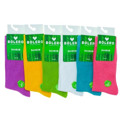 Bolero B-89 Bayan Bambu Dikişsiz Soket Çorap