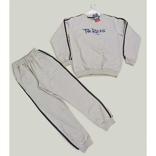 Alfa Kids 5502 Erkek Çocuk 2 İp The Rules Baskılı Takım 11-14 Yaş