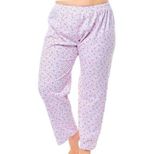 Buhara 2051,01 Bayan Battal Kışlık Uzun Düz Paça Pijama Tek Alt 3XL