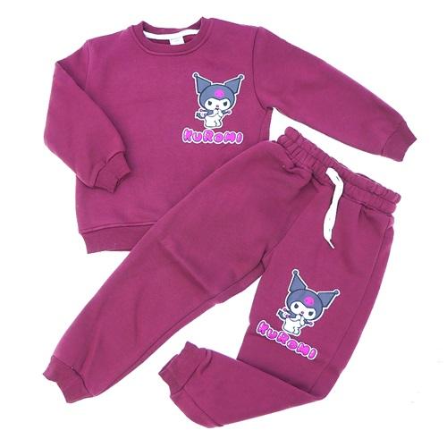 Tospik 40011 Kız Çocuk 3 ip Kuromi Sırt Baskılı Sıfır Yaka Takım 3-10 Yaş - Karışık Renk - 3-10 YAŞ - 39751-Karışık Renk -3-10 YAŞ