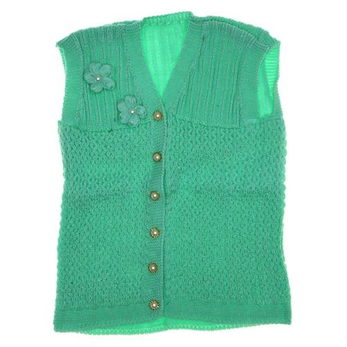 Triko Kız Çocuk Yelek 3-4 Yaş