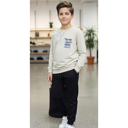 Bıcır Lıfe Erkek Çocuk Think Out Ssıde Baskısı Sıfır Yaka 2 Li Takım 9-12 Yaş