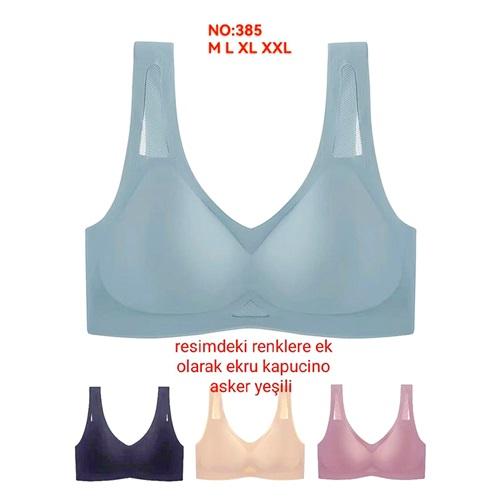 Layza 385 Bayan Lazer Kesim Balensiz Pedli Hayalet Sütyen M-2XL