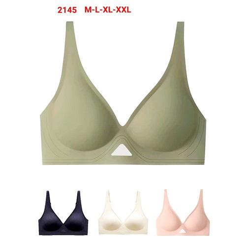 Layza 2145 Bayan Lazer Kesim Balensiz Pedli Hayalet Sütyen M-2XL