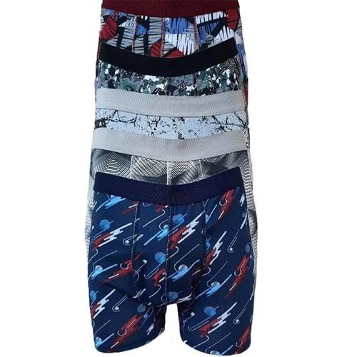Tutku 0119 Erkek Elastan Empirme Spor Boxer