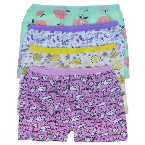 Tutku 0849 Kız Elastan Empirme Şort