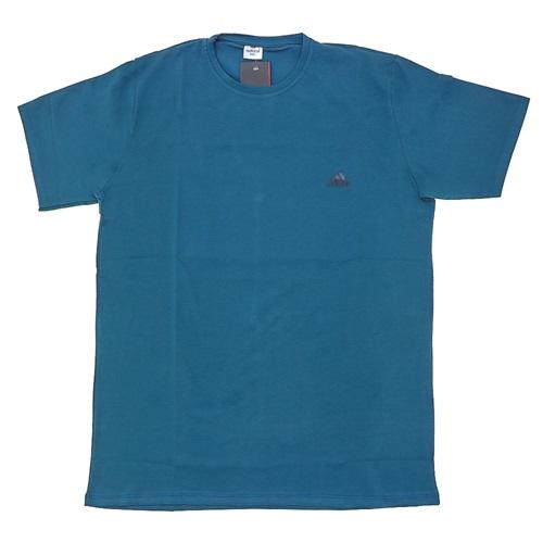 Adidas 1007 Erkek Battal Kompak Likralı Adidas Baskılı Kısa Kol Tişört 2XL-6XL - Karışık Renk - 2XL-6XL