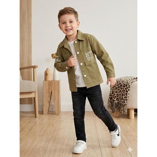 Coolix 8017 Erkek Çocuk Piefti Gömlekli 3 lü Takım 6-9 Yaş