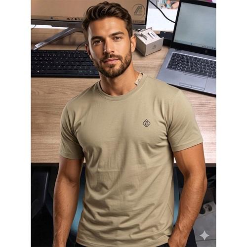 Carella Lıfe 1014 Erkek Kompak Likralı Kısa Kol Tişört S-2XL