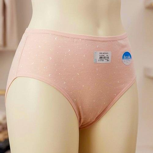 Berrak 11904 Bayan Penye Desenli Bato Külot XL-3XL