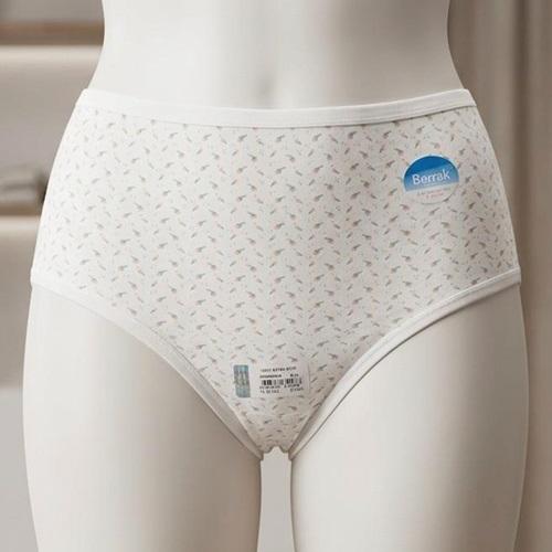 Berrak 11919 Bayan Penye Desenli Bato Külot XL-3XL