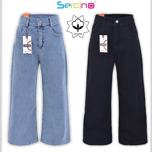 Sercino 19623 Erkek Çocuk Bertan Baggy Fit Pamuklu Kot Pantolon 6-10 Yaş