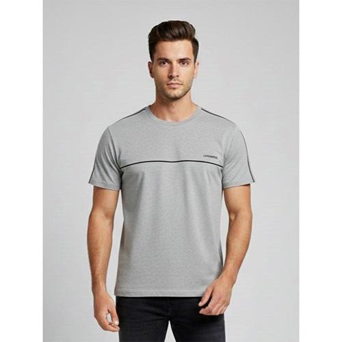 Avva M 453 Erkek Modal Kol Ve Etek Reçme Kıl Biyeli Sıfır Yaka Tişört S-2XL