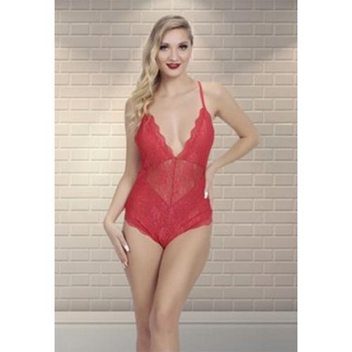 She s 2063 Bayan Dantelli Fantazi Babydoll Gecelik