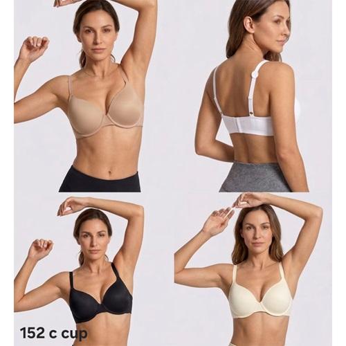 F.K 152 Bayan C Cup Yarı Dolgulu Balenli Sütyen 85-100