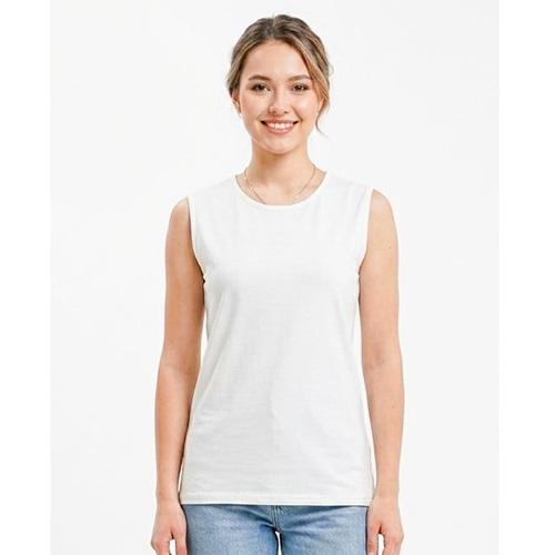 Nisanur Bayan Viskon Sıfır Kollu Kıısa Bluz S-2XL