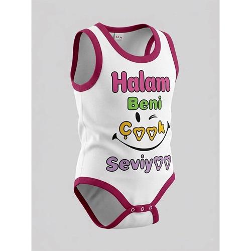 Msa 1315 Bebe Askılı Baskılı Çıtçıtlı Badi 3-24 Ay
