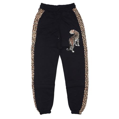 215025 Kız Şardonlu Ges Garson Leopar Paça Lastikli Tek Alt 13-16 Yaş