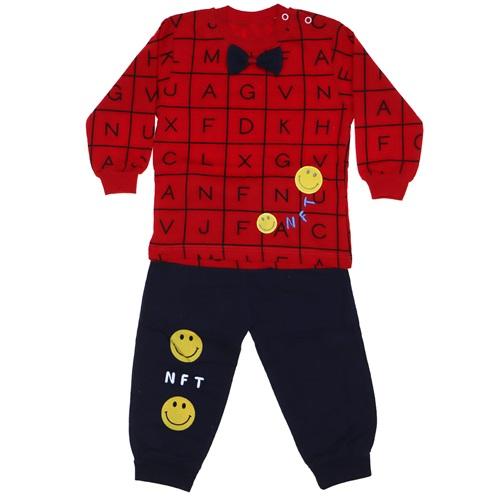 1336 Bulmaca Baskı Papyonlu 2 li Erkek Takım 1 Yaş