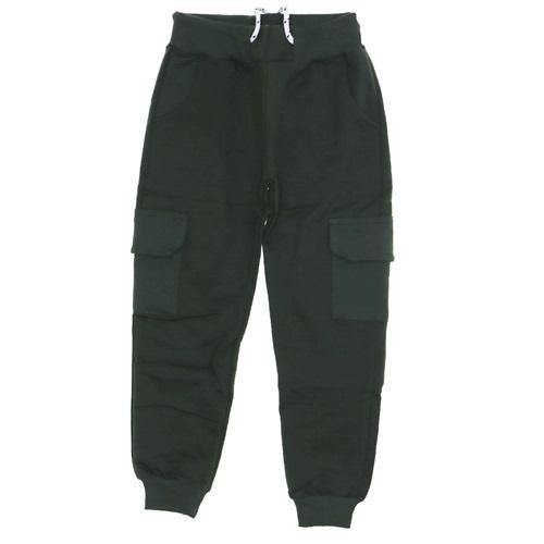 Kız Garson 2 Tarafı Kargo Cepli Tek Eşofman Alt 9-12 Yaş