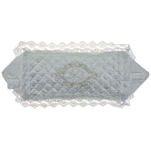 Havinland İncili Güpürlü Lüx Kadife Kazak Hurcu