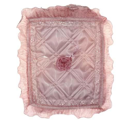 Havinland İncili Güpürlü Pliseli Sandık Hurcu