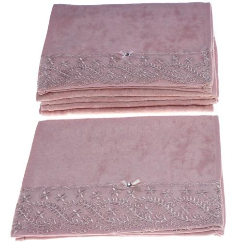 Murat Keseli Güpürlü Kurdelalı Mutfak Havlusu