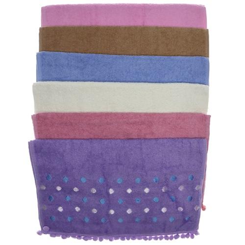 Sağlık 50x90 Ponponlu Renkli El Yüz Havlusu