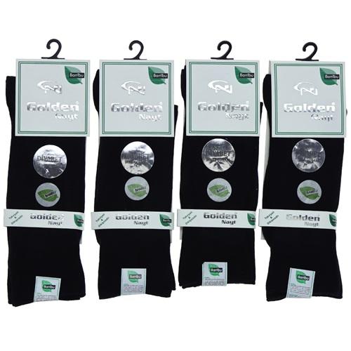 Golden Nayt Erkek Bambu Dikişsiz Diyabet Şeker Çorabı