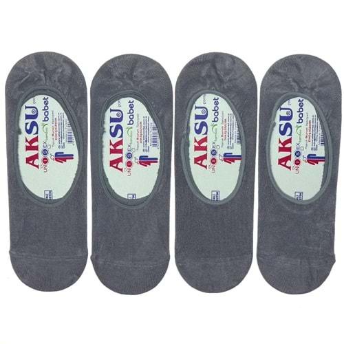 Aksu Bayan Dikişsiz Likralı Babet Çorap