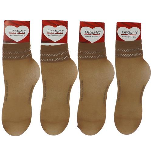 Desimo Bayan Yarım File Soket Çorap