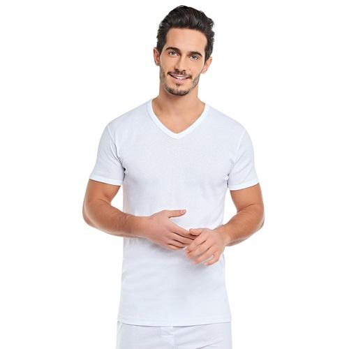 Seher Yıldız 0061 Erkek Ribana V Yaka Atlet