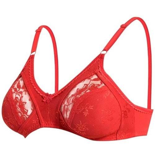 Ebru 1006 Bayan Battal Toparlayıcı Lez Ara Dantel Sütyen