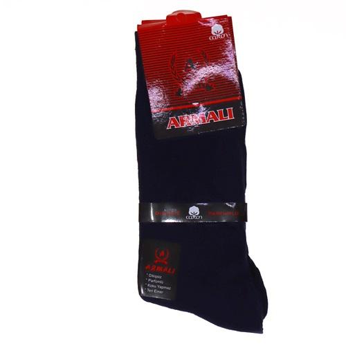 Armalı Erkek Dikişsiz Parfümlü Likralı Soket Çorap