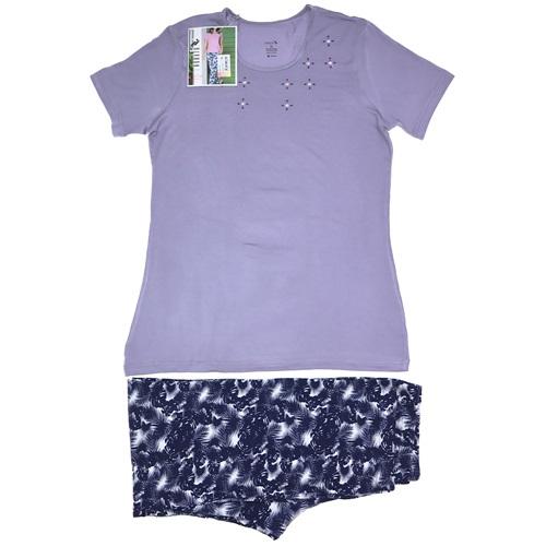 Jiber 3648 Bayan Viskon Rubato Pijama Takımı