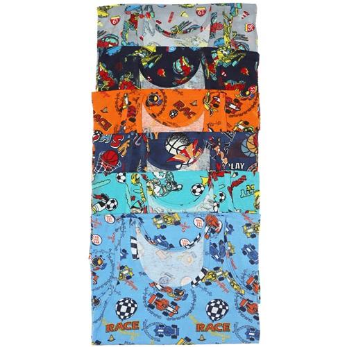 Feelline 1016 Erkek Çocuk Baskılı Süprem Atlet