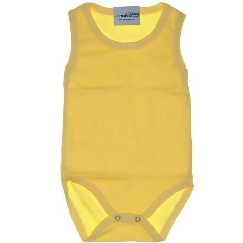 202 Düz Askılı Bebe Çıtçıtlı Badi 1-1,5-2 Yaş