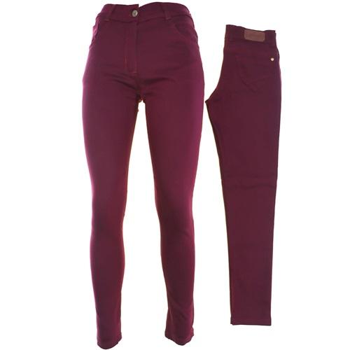 Ewzal Renkli Likralı Ges Kız Keten Pantolon 12-16 Yaş