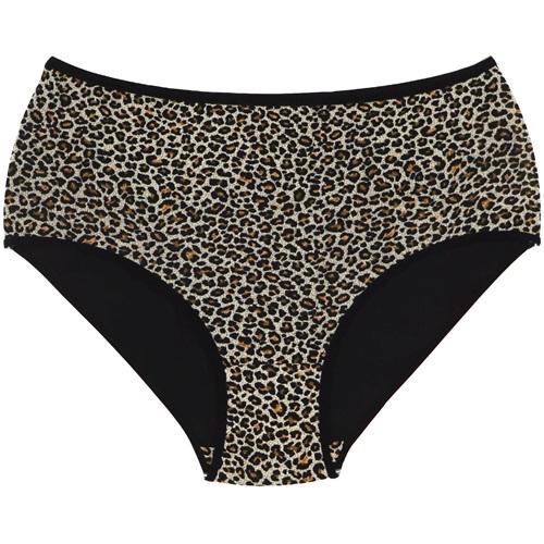 Mody A2 Desenli Bayan Jumbo Battal Penye Külot Bato Slip