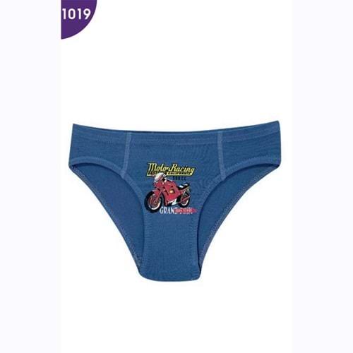 Kota 1019 Erkek Çocuk Parça Baskılı Erkek Slip Külot