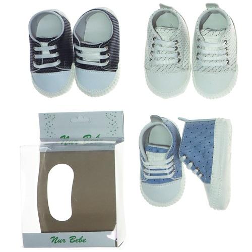 Puanlı Convers Bebe Patik Ayakkabı 6-12 Ay